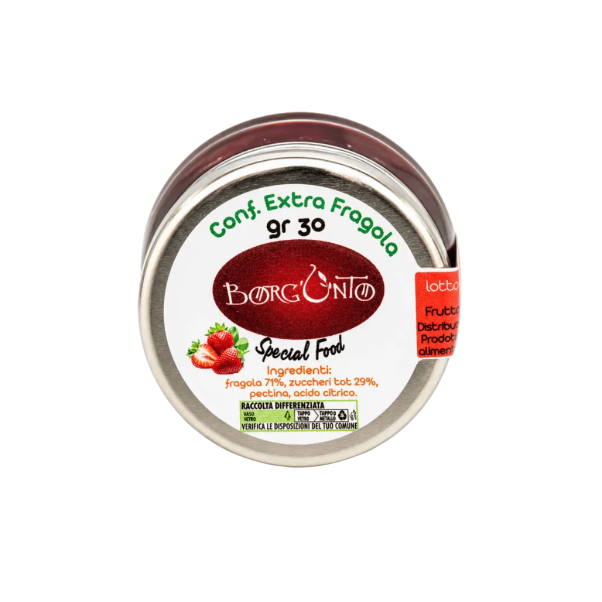 Confettura di Fragola Special Fruit – Borgunto - Borgunto